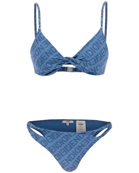 fendi blue top|fendi bikini top.